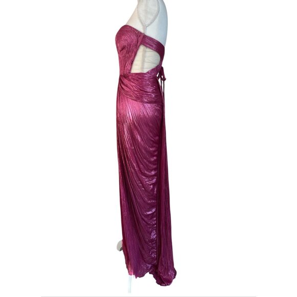 Maria Lucia Hohan Caly Gown in Raspberry 36/4 New Womens Maxi Dress - Picture 6 of 13